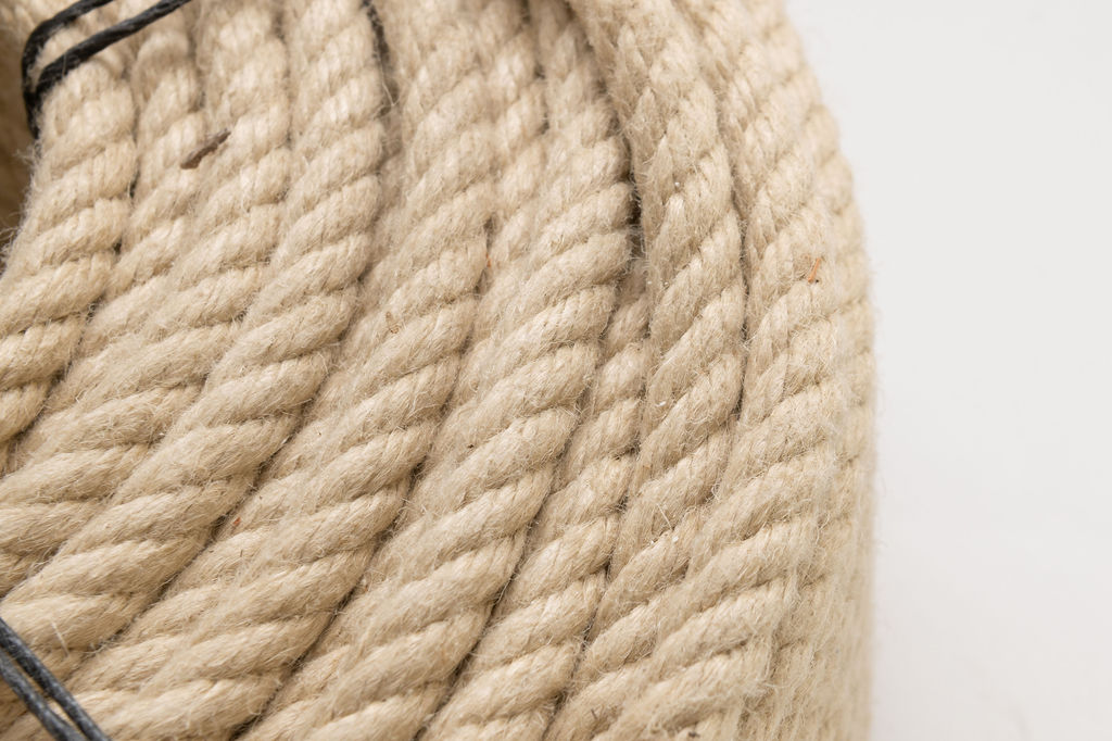 Cordage Ø 20 mm beige (aspect chanvre) à la bobine