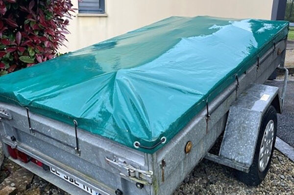 Bâche PVC pour remorque